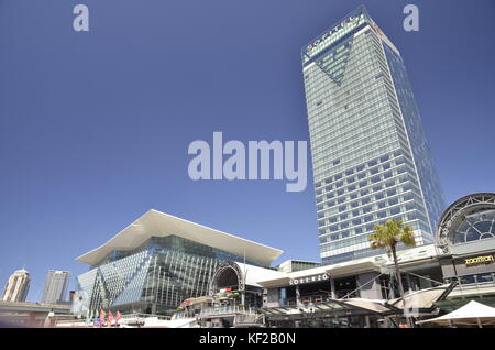 Sydney International Conference Center, Sofitel und Harbourside in Darling Harbour, Sydney Stockfoto