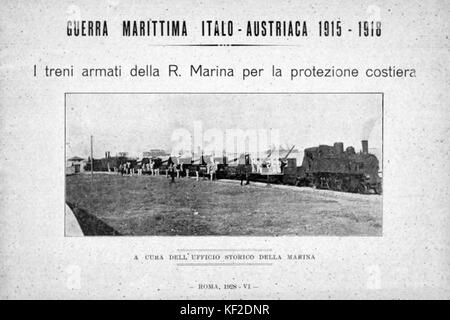 Treno Armato della Regia Marina Stockfoto