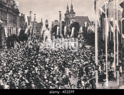 Die grunwaldzki Denkmal in Krakau 1. Stockfoto