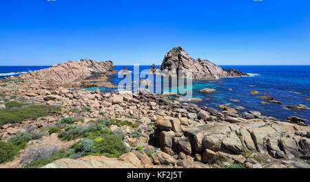 Sugarloaf Rock in Leeuwin Naturaliste National Park. Western Australia Stockfoto