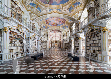 Besuch im Stift Admont in der Steiermark, Österreich Stockfoto