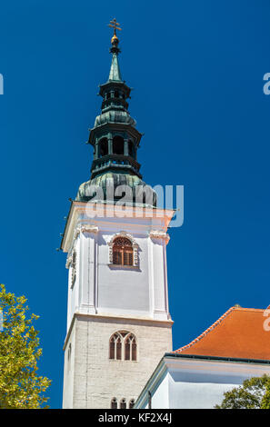 Dom der Wachau oder st. Veit Pfarrkirche in Krems an der Donau, Österreich Stockfoto