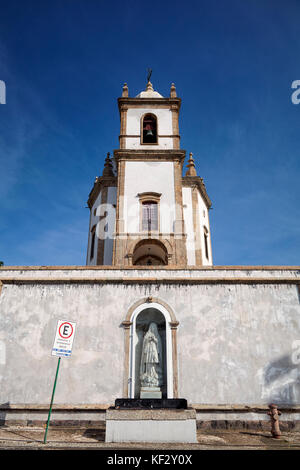 Igreja de Nossa Senhora da Gloria Do Outeiro, Rio de Janeiro, Brasilien, Südamerika Stockfoto