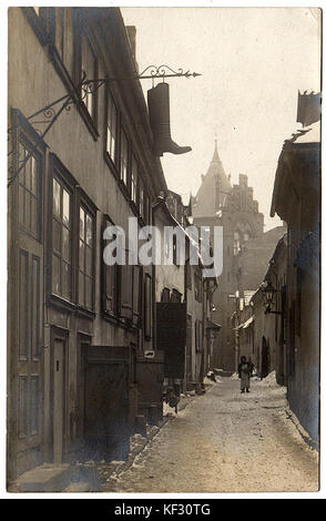 Rigaer Straße kleine Geräusche Stockfoto