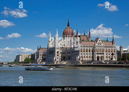 Ungarischen Parlament Budapest Ungarn Stockfoto