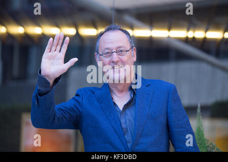 Rom, Italien. 24 Okt, 2017. französischen Schauspieler Jean Reno während der fotoauftrag der italienischen Film "La Ragazza nella Nebbia', unter der Regie von Donato Carrisi. Credit: Matteo nardone/Pacific Press/alamy leben Nachrichten Stockfoto