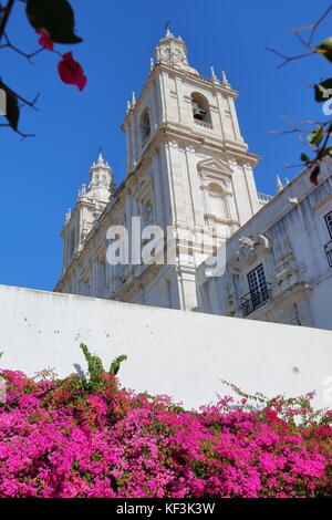Igreja de Sao Vicente de Fora, Lissabon, Portugal Stockfoto