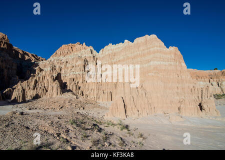 Sandstein Felsformationen in den Cathedral Gorge State Park, Nevada, USA Stockfoto