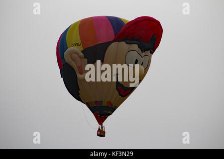Heißluftballon Stockfoto