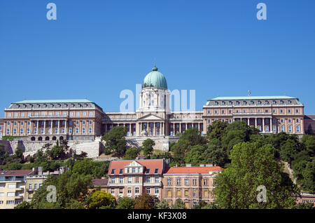 Royal Palace und Nationale Ungarische Galerie Buda Budapest Ungarn Stockfoto