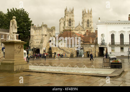 Messeplatz York Stockfoto