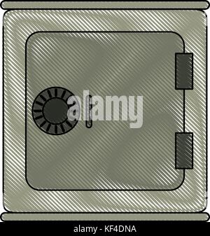 Tresor-Symbolbild Stock Vektor