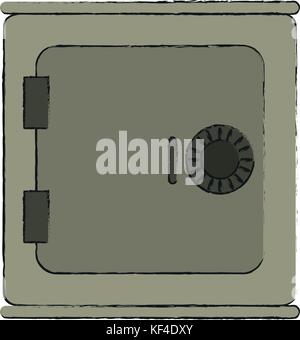 Tresor-Symbolbild Stock Vektor