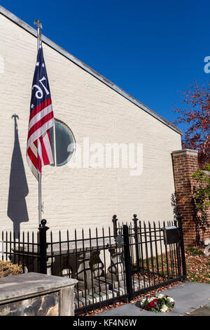 Alexandria, Virginia. Grabmal des Unbekannten Soldaten der amerikanischen revolutionären Krieg. Stockfoto