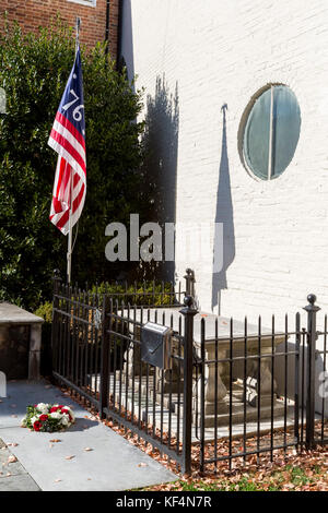 Alexandria, Virginia. Grabmal des Unbekannten Soldaten der amerikanischen revolutionären Krieg. Stockfoto