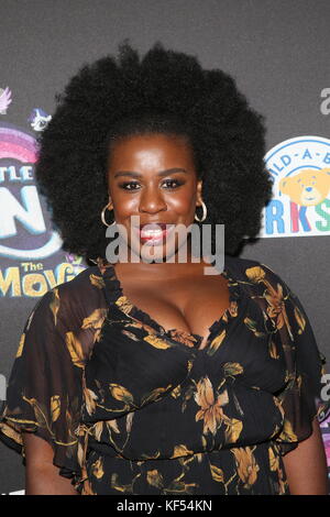 New Yorker Vorführung von „My Little Pony: The Movie“ im AMC Lincoln Square Theater in New York City, New York. Mit: Uzo Aduba Wo: New York City, New York, Vereinigte Staaten Wann: 24. September 2017 Credit: Derrick Salters/WENN.com Stockfoto