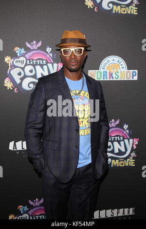 New Yorker Vorführung von „My Little Pony: The Movie“ im AMC Lincoln Square Theater in New York City, New York. Mit: TAYE Diggs Wo: New York City, New York, Vereinigte Staaten Wann: 24. September 2017 Guthaben: Derrick Salters/WENN.com Stockfoto