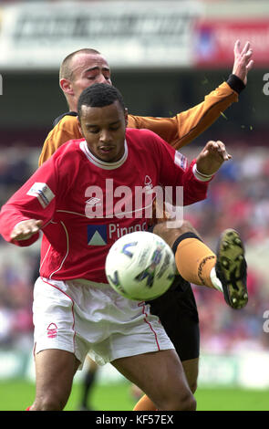 Nottingham Forest footballer Matthieu Louis-Jean Stockfoto