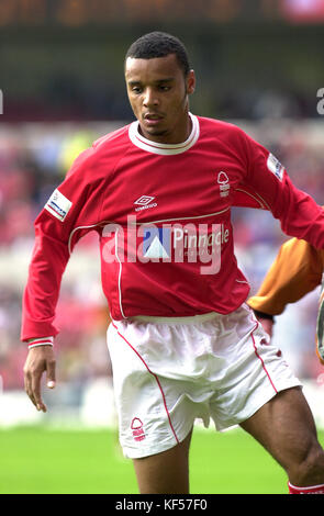 Nottingham Forest footballer Matthieu Louis-Jean Stockfoto