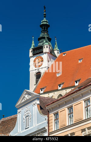 Piaristenkirche oder frauenbergkirche, eine Kirche in Krems bin Donau, Österreich Stockfoto
