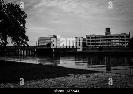 Verlassene Gebäude Stockfoto