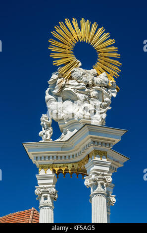 Dreifaltigkeitssäule in Krems an der Donau, Österreich Stockfoto