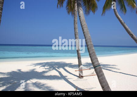 Malediven entspannen Stockfoto