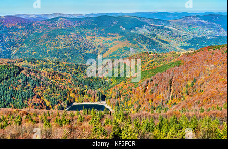 Lac du Ballon, ein See in den Vogesen-Haut-Rhin, Frankreich Stockfoto