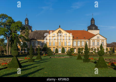 Hundisburg Schloss und Barockgarten in Sachsen - Anhalt, Deutschland Stockfoto