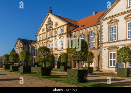 Hundisburg Schloss und Barockgarten in Sachsen - Anhalt, Deutschland Stockfoto