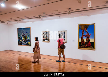 Lissabon Portugal,Belem,Centro Cultural de Belem,Museu Colecao Berardo,Berardo Sammlung,zeitgenössisch,modern,Kunstwerke,Museum,Malerei,Ausstellungsausstellungen Stockfoto