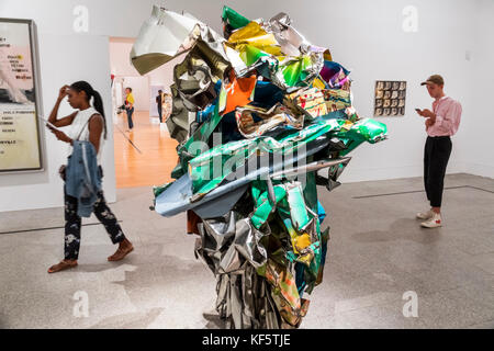 Lissabon Portugal,Belem,Centro Cultural de Belem,Museu Colecao Berardo,Berardo Sammlung,zeitgenössisch,modern,Kunstkunst,Museum,Skulptur,Ausstellung Stockfoto
