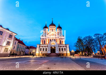 Die Alexander-Newski-Kathedrale, Tallinn Stockfoto