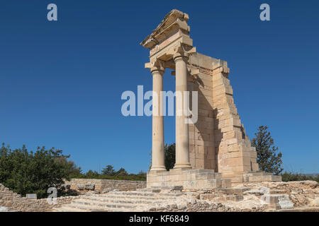 Das Heiligtum von Apollo Hylates, Kourion, Limassol, Zypern Stockfoto