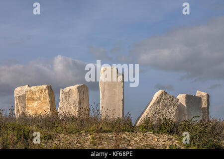 Chesil Beach, Isle of Portland, Dorset, England, Vereinigtes Königreich Stockfoto