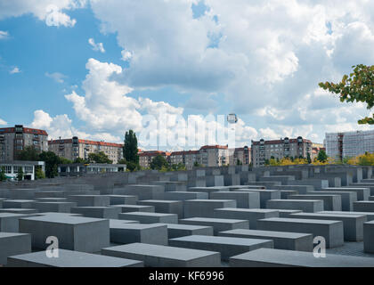 Denkmal für die ermordeten Juden Europas in Berlin Stockfoto