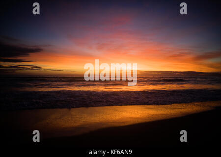 Sun's Farben in den Himmel Stockfoto