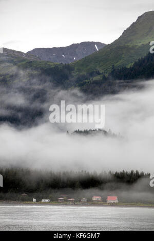 USA, Alaska, Seward, erkunden Resurrection Bay auf dem Weg zum Holgate Gletschers Stockfoto