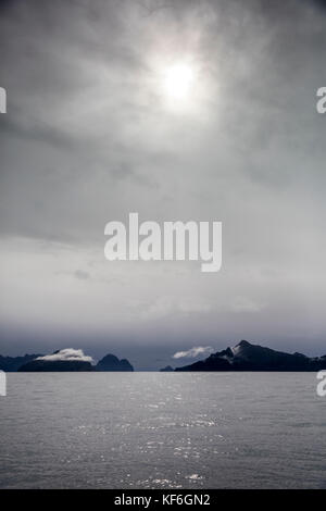 USA, Alaska, Seward, erkunden Resurrection Bay auf dem Weg zum Holgate Gletschers Stockfoto