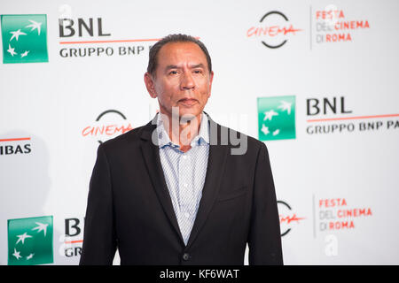 Rom, Italien. 26 Okt, 2017. Wes Studi besucht das fotoshooting der Feinde während der Rom Film Festival 2017 im Auditorium Parco della Musica in Rom. Credit: Silvia Gerbino/Alamy leben Nachrichten Stockfoto