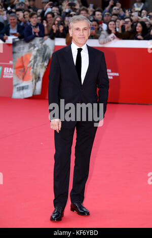 Rom, Italien. 26 Okt, 2017. Rom Kino fest 2017. Rom Film Festival. Roter Teppich Christoph Waltz Credit: unabhängige Fotoagentur/alamy leben Nachrichten Stockfoto