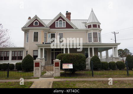 Newsome House Newport News, Virginia Stockfoto