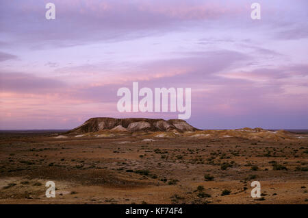 Die Breakaways, Antakiinja Mutuntjarra Landet. Breakaways Reserve, in der Nähe von Coober Pedy, Südaustralien Stockfoto