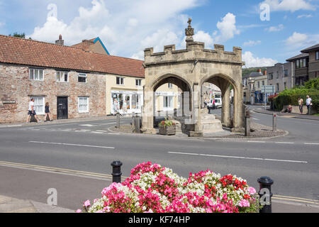 Die Market Cross, Cheddar, Somerset, England, Vereinigtes Königreich Stockfoto