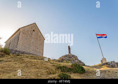 Sinj Altstadt Stockfoto