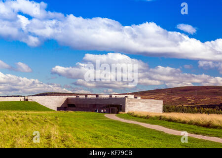 Das Visitor Center in das Culloden Battlesite Standort in der Nähe von Inverness, Schottland, Großbritannien Stockfoto