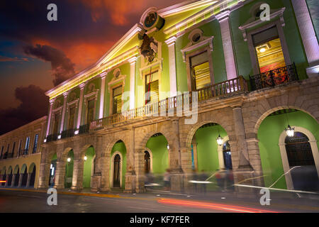 Merida city arcade Bögen von Yucatan in Mexiko Stockfoto