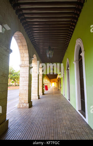 Merida city arcade Bögen von Yucatan in Mexiko Stockfoto