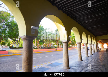 Merida city arcade Bögen von Yucatan in Mexiko Stockfoto