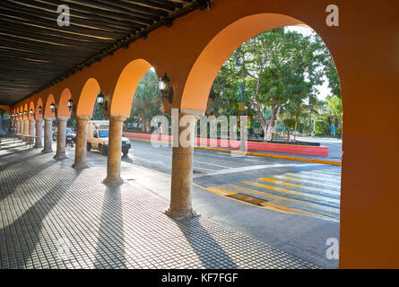 Merida city arcade Bögen von Yucatan in Mexiko Stockfoto